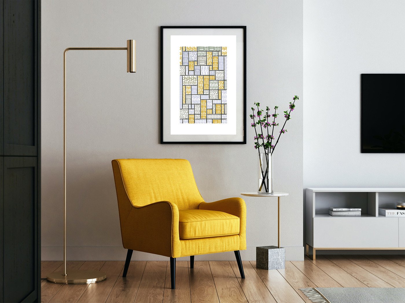 Mondrian Reinterpretation