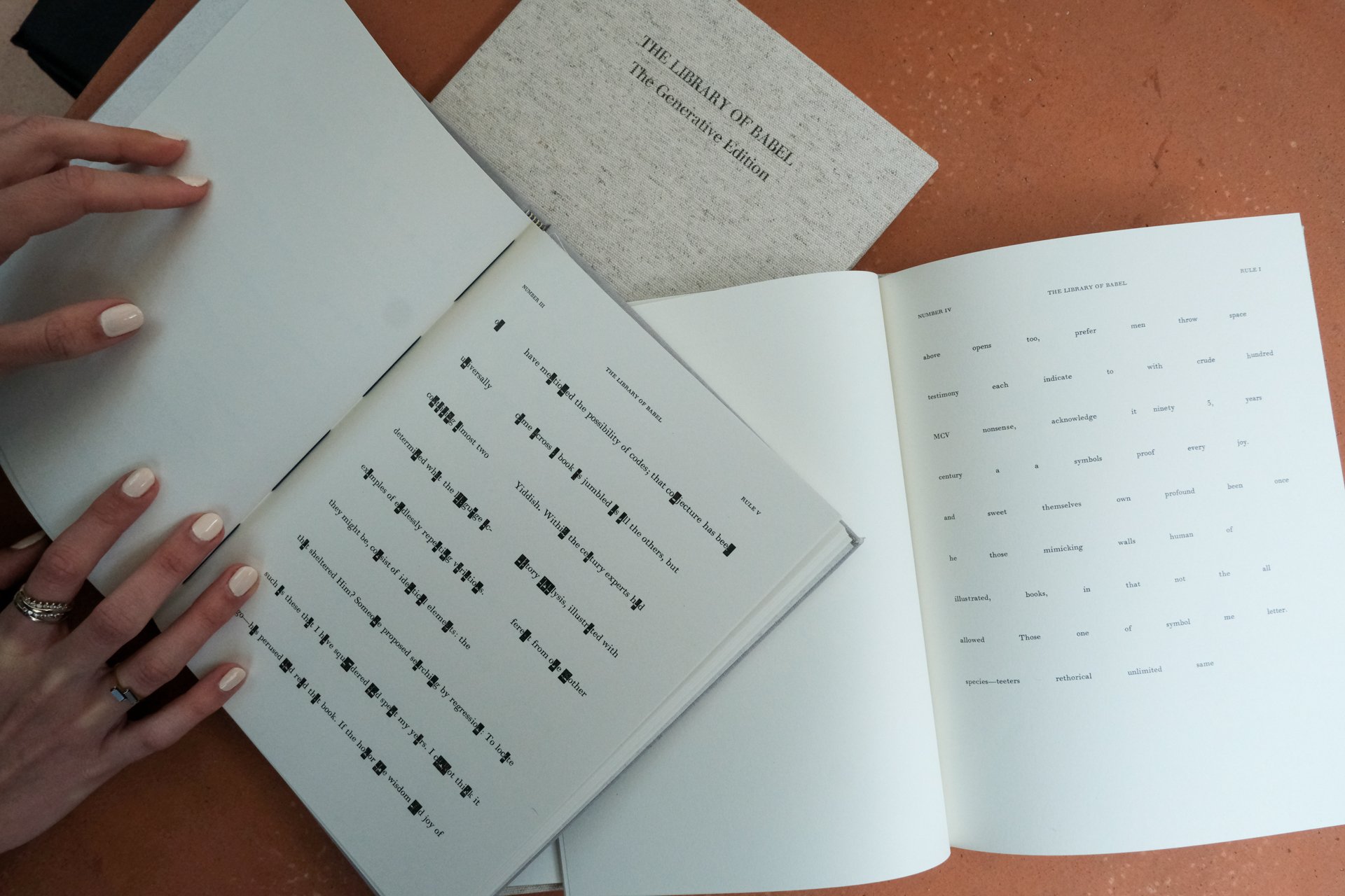 The Library of Babel – The Generative Edition