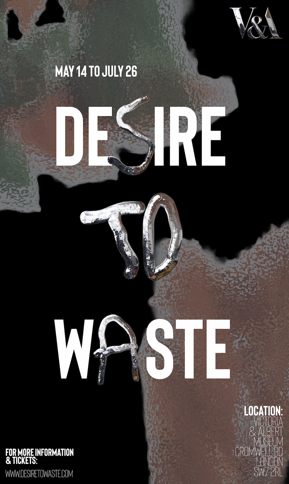 ‘Desire to Waste’ Brand Identity for V&A Event