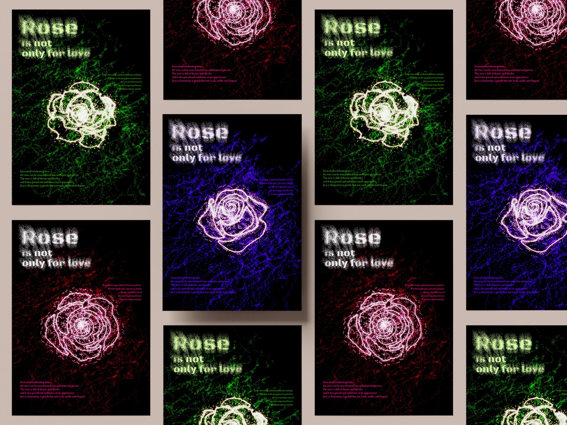 Rose is not only for love