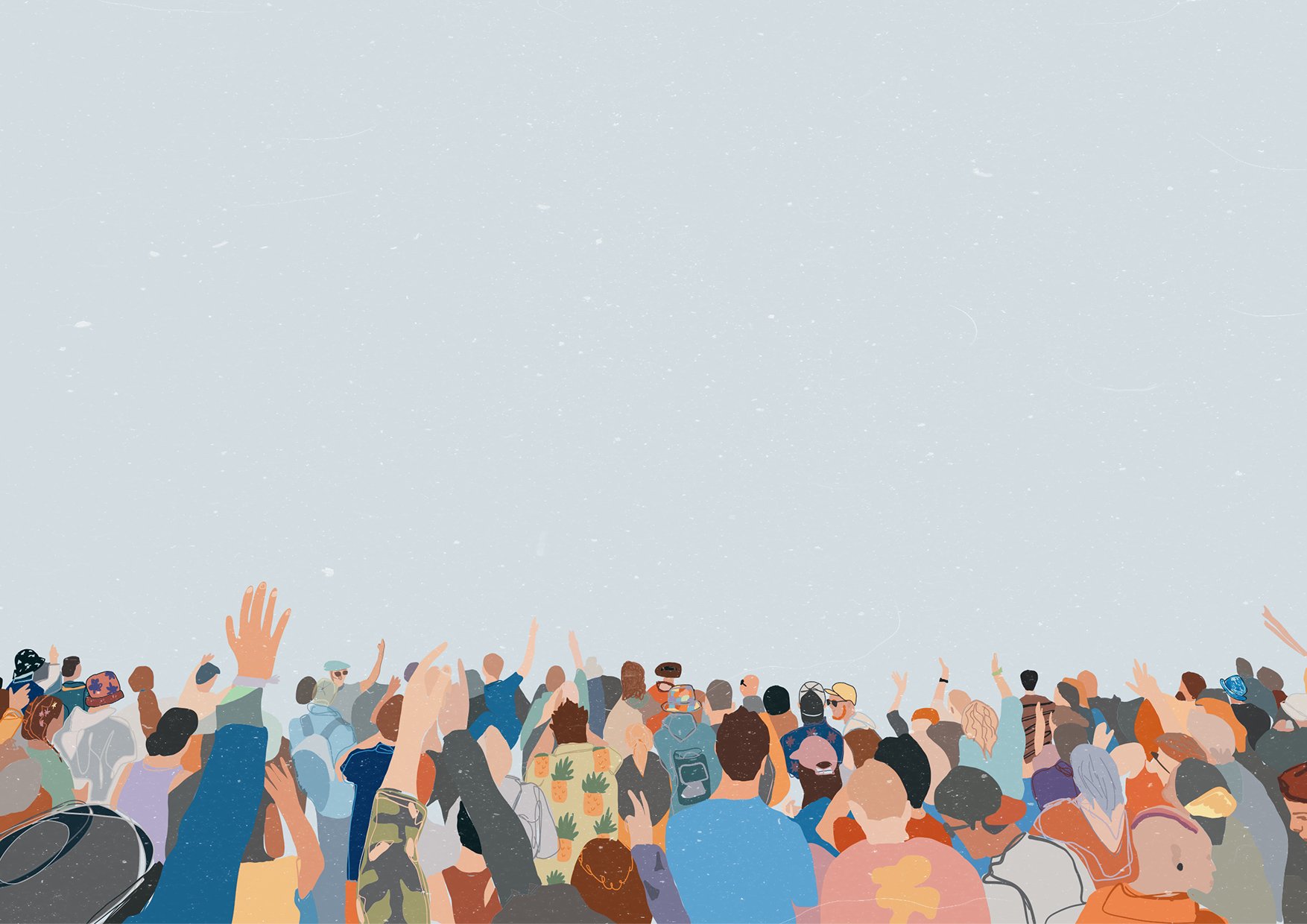 Every festival needs a crowd!