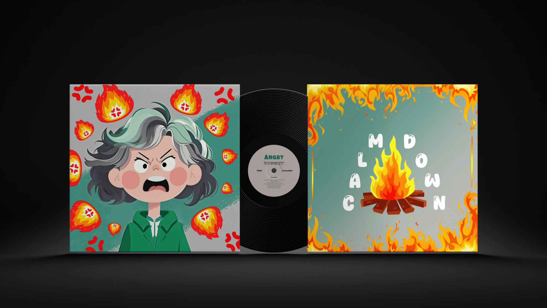 Self Directed Project—Record Packaging Design