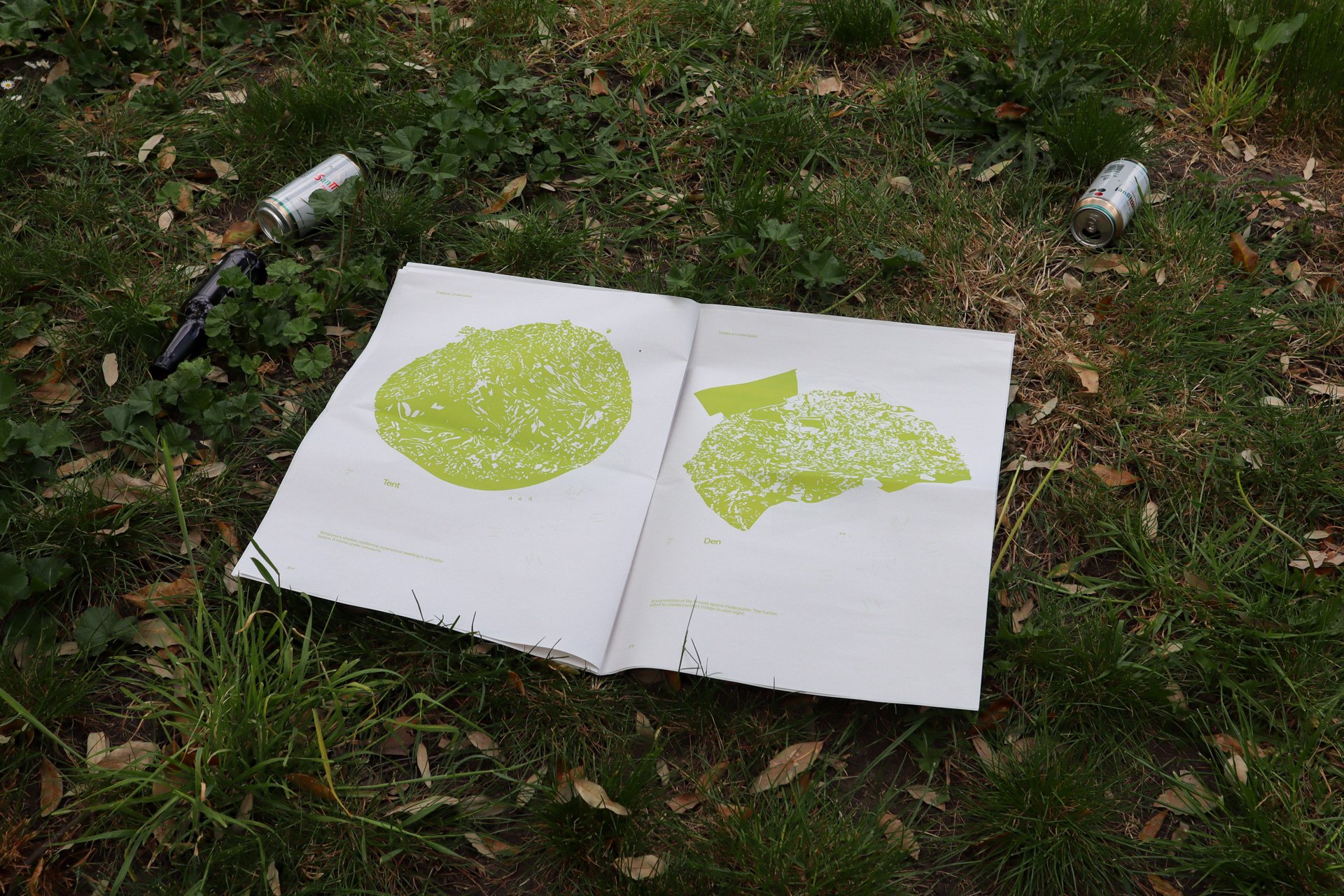 A newsprint publication to collect and showcase the objects.