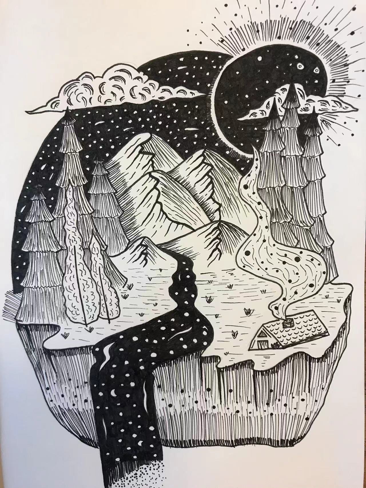 17 years old drawing