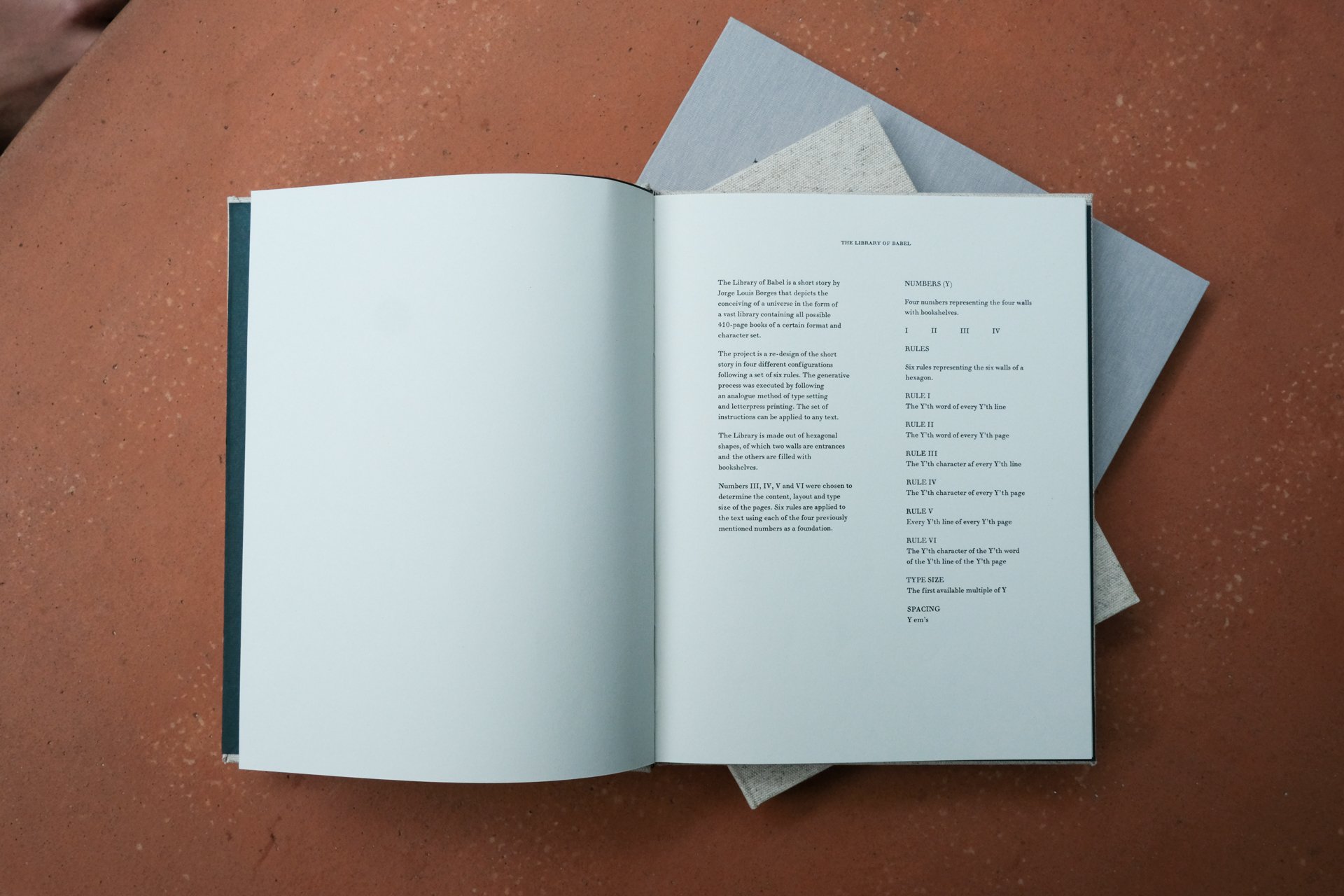 The Library of Babel – The Generative Edition