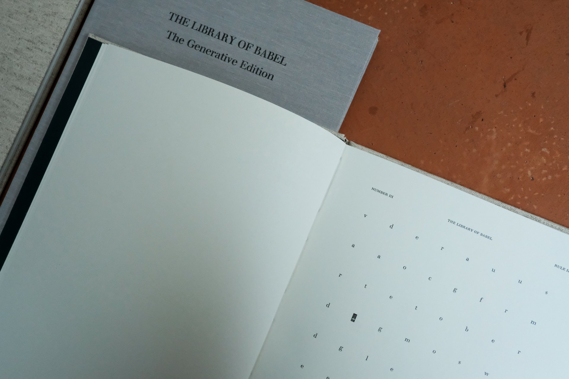 The Library of Babel – The Generative Edition
