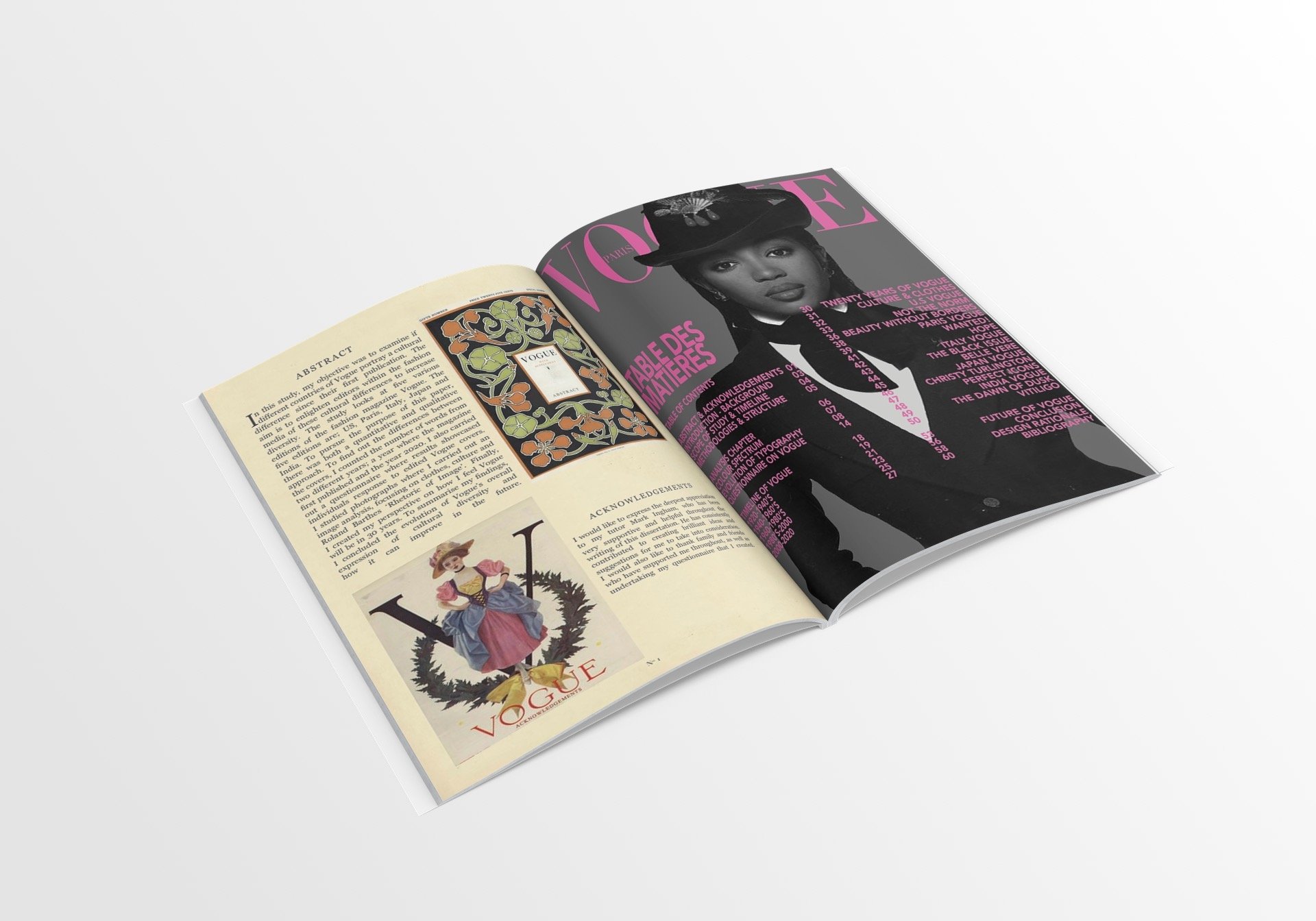 VOGUE Dissertation Magazine