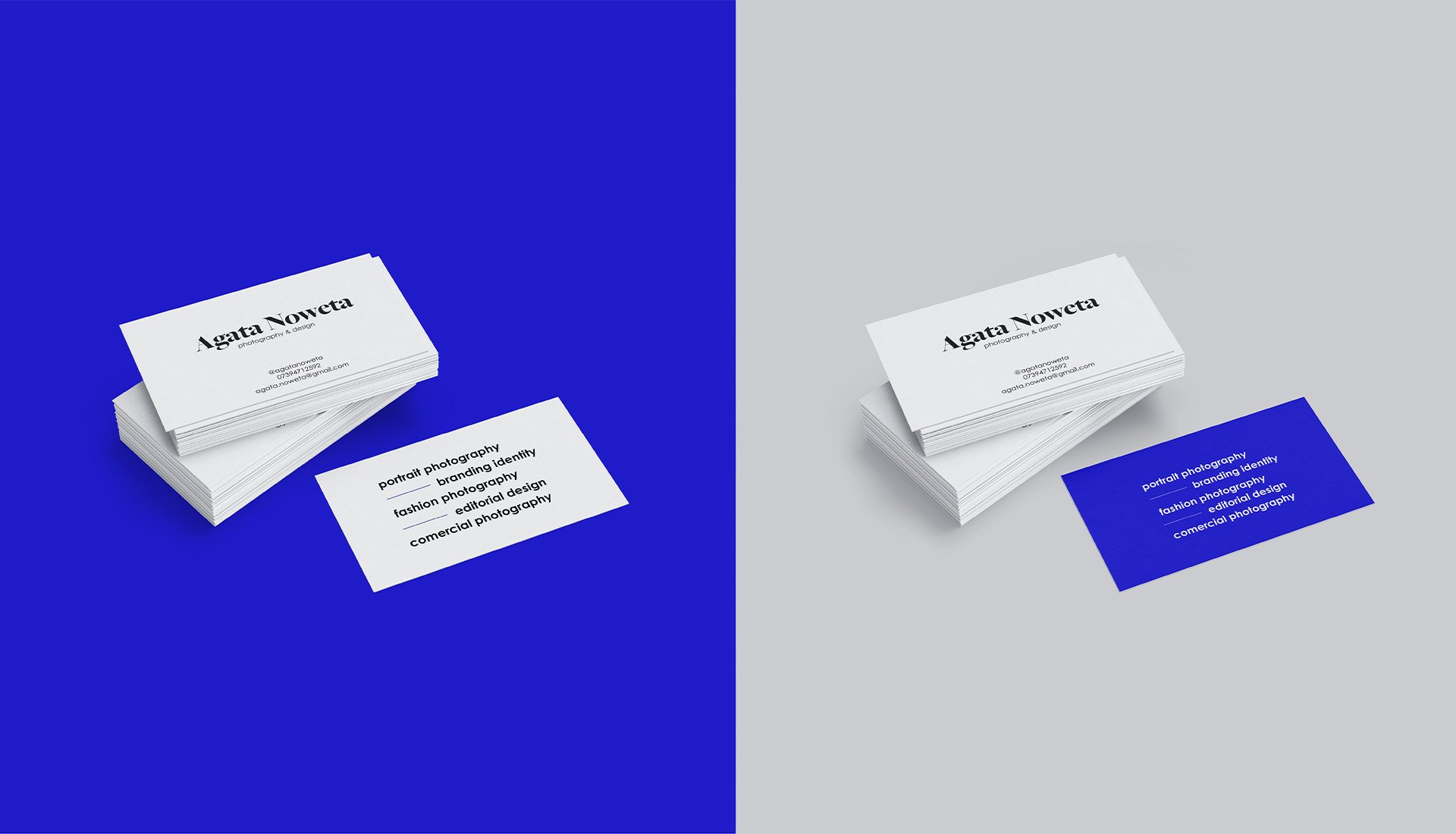 Agata Noweta Photography & Design – Brand Identity
