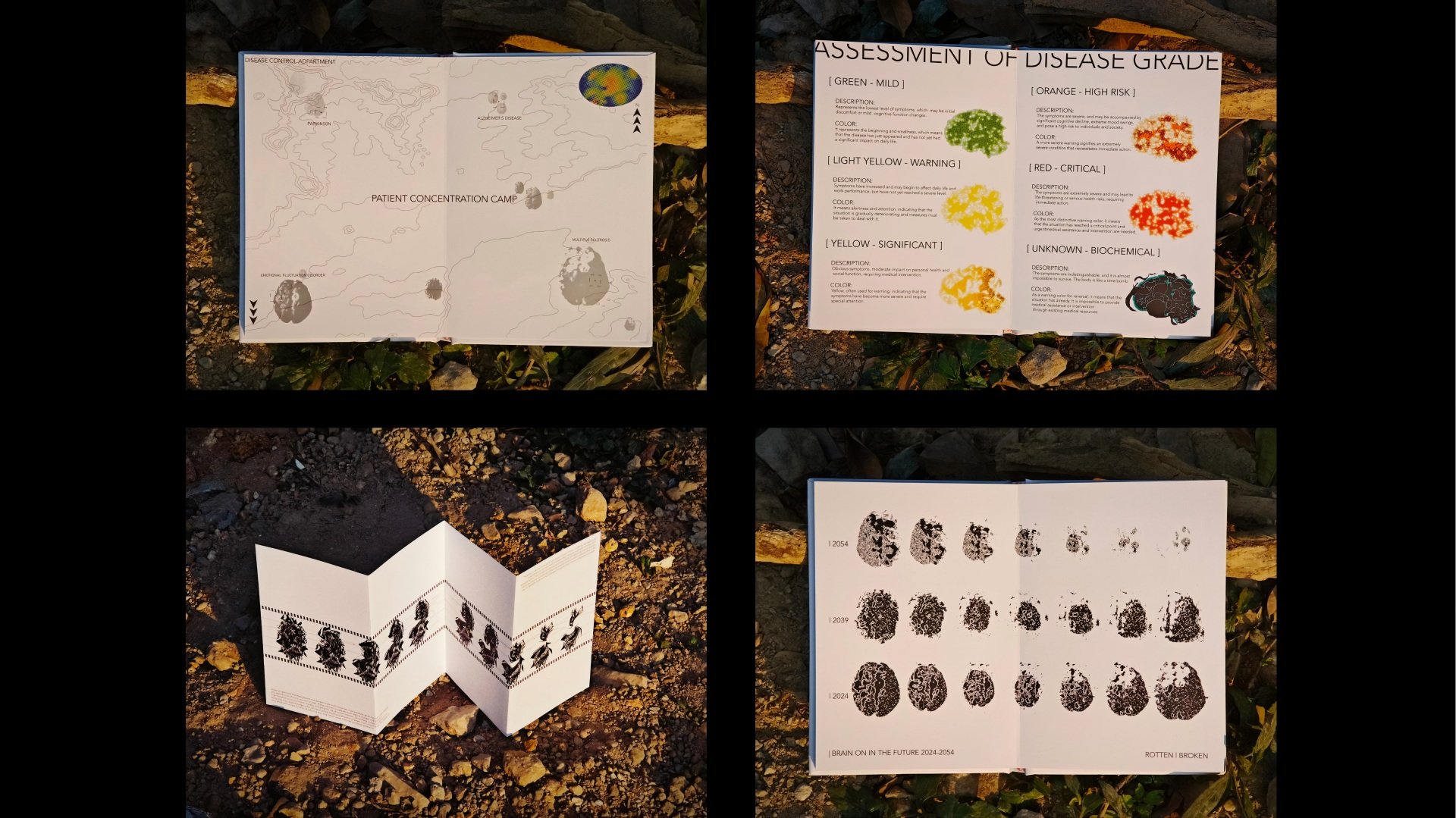 Size: 14.8cm×21.7cm half page. Medium: butterfly binding, AI. Perspective: inner page